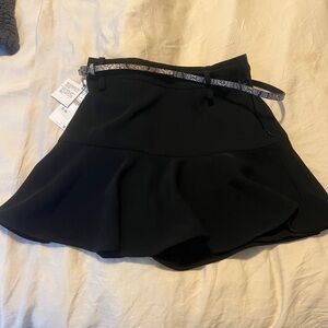 Black skort Zara